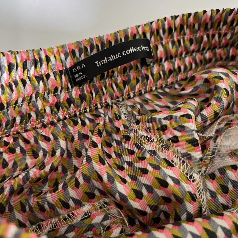 Zara pattern trousers size Xs